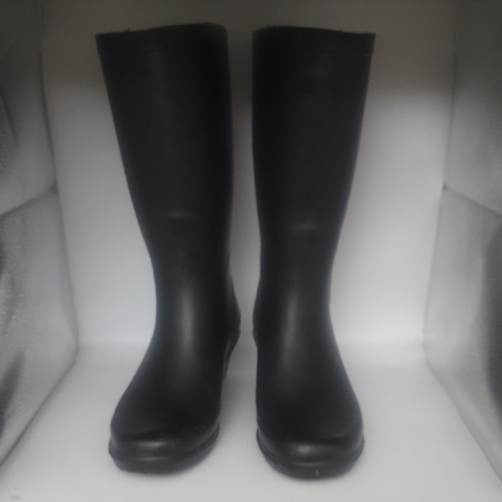 Chooka Classic Black Heeled Boots